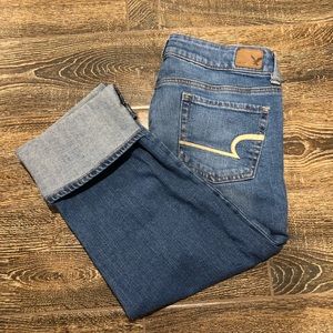 American Eagle crop jeans